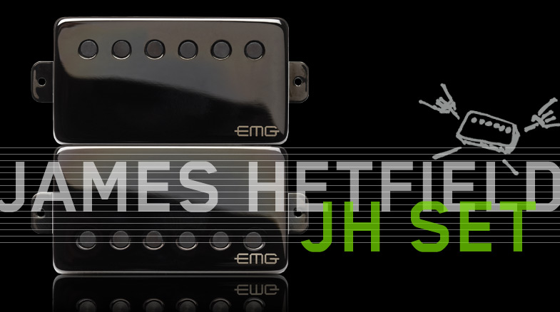 Купить комплект звукоснимателей EMG JH Set (James Hetfield)